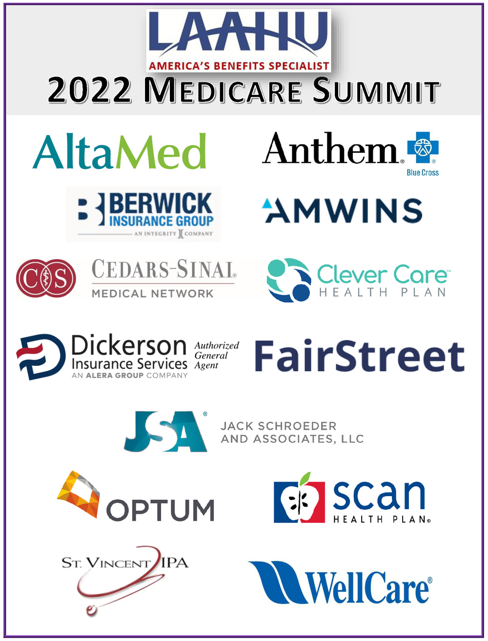 Medicare Summit Sponsor Shoutout Image